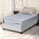 Cama Box Baú Luanda Espuma D28 Solteirão 96x203 King House Cama Box Baú Luanda Espuma D28 Solteirão 96x203 King House