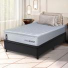 Cama Box Baú Luanda Espuma D28 Solteirão 96x203 King House