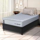 Cama Box Baú Luanda Espuma D28 Solteiro 88x188 King House Cama Box Baú Luanda Espuma D28 Solteiro 88x188 King House