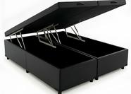 Cama Box Baú Queen Bipartido 79 Blindado Diversas Cores 158x198x42