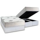 Cama Box Baú Queen + Colchão Anatômico Inovaflex Comfort Premium Cama Box Baú Queen + Colchão Anatômico Inovaflex Comfort Premium
