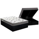 Cama Box Baú Queen: Colchão Espuma D33 Ortobom Light Saúde + Base CRC Courano Black(158x198) Cama Box Baú Queen: Colchão Espuma D33 Ortobom Light Saúde + Base CRC Courano Black(158x198)