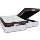Cama Box Baú Queen: Colchão Molas MasterPocket Ensacadas Probel ProDormir Evolution + Base CRC Courano White(158x198) Cama Box Baú Queen: Colchão Molas MasterPocket Ensacadas Probel ProDormir Evolution + Base CRC Courano White(158x198)
