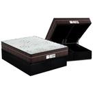 Cama Box Baú Queen: Colchão Molas MasterPocket Ensacadas Probel ProDormir Evolution + Base CRC Suede Black(158x198) Cama Box Baú Queen: Colchão Molas MasterPocket Ensacadas Probel ProDormir Evolution + Base CRC Suede Black(158x198)