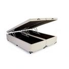 Cama Box Baú Queen Size Baú 158x198 Em material sintético Blindada Reforçada