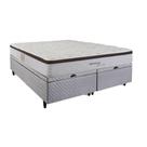 Cama Box Baú Queen Size Herval Edimburgo, Molas Maxspring, 71x158x198 cm