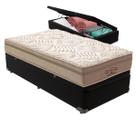 Cama Box Baú Solteirão Colchão Los Angeles Molas V-tech