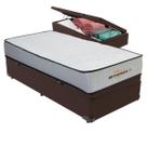 Cama Box Baú Solteirão e Colchão Orthopedic D33 V-tech
