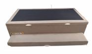 Cama box baú solteiro 3x1 com auxiliar 88x188