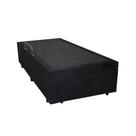 Cama Box Baú Solteiro Blindado Suede Preto Cama Box Baú Solteiro Blindado Suede Preto