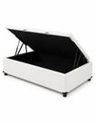 Cama Box Baú Solteiro Branco 88x188 Cama Box Baú Solteiro Branco 88x188