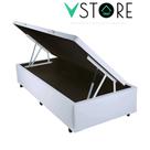 Cama Box Baú Solteiro Bravus 78x188x38cm Várias Cores - Vstore Cama Box Baú Solteiro Bravus 78x188x38cm Várias Cores - Vstore