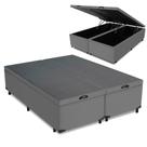 Cama Box Baú Solteiro, Casal, Queen ou King - Diversas Cores Cama Box Baú Solteiro, Casal, Queen ou King - Diversas Cores
