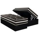 Cama Box Baú Solteiro: Colchão Anatômico Paropas D28 AG80 Master Black Double Face + Base CRC Suede Black (88x188) Cama Box Baú Solteiro: Colchão Anatômico Paropas D28 AG80 Master Black Double Face + Base CRC Suede Black (88x188)