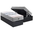 Cama Box Baú Solteiro: Colchão Anatômico Probel Compact AG 65 / D33 / Guarda Costas Extreme Resistence + Base CRC Suede Gray(88x188) Cama Box Baú Solteiro: Colchão Anatômico Probel Compact AG 65 / D33 / Guarda Costas Extreme Resistence + Base CRC Suede Gray(88x188)