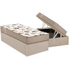 Cama Box Baú Solteiro: Colchão Espuma Ortobom D28 Physical Mega Resistente + Base CRC Suede Clean(88x188) Cama Box Baú Solteiro: Colchão Espuma Ortobom D28 Physical Mega Resistente + Base CRC Suede Clean(88x188)