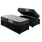 Cama Box Baú Solteiro: Colchão Espuma Paropas D33 Pasquale + Base CRC Suede Black(88x188) Cama Box Baú Solteiro: Colchão Espuma Paropas D33 Pasquale + Base CRC Suede Black(88x188)