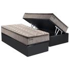 Cama Box Baú Solteiro: Colchão Molas MasterPocket Ensacadas Paropas Esplêndido Bordô + Base CRC Suede Gray(88x188) Cama Box Baú Solteiro: Colchão Molas MasterPocket Ensacadas Paropas Esplêndido Bordô + Base CRC Suede Gray(88x188)