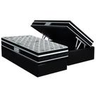Cama Box Baú Solteiro: Colchão Ortopédico Probel D45 ProDormir Advanced Tech2000 Plus Black + Base CRC Suede Black (88x188) Cama Box Baú Solteiro: Colchão Ortopédico Probel D45 ProDormir Advanced Tech2000 Plus Black + Base CRC Suede Black (88x188)
