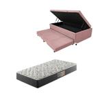 Cama Box Baú Solteiro com Auxiliar Bicama Colchão de Espuma D33 20cm Diversas Cores Cama Box Baú Solteiro com Auxiliar Bicama Colchão de Espuma D33 20cm Diversas Cores