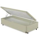 Cama Box Baú SOLTEIRO Corano Areia Universal Cosmopolita - 088x188