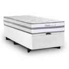 Cama Box Baú Solteiro Herval Chester, Molas Maxspring, 70x88x188 cm
