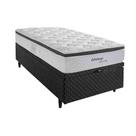 Cama Box Baú Solteiro Herval Edimburgo com Molas Maxspring, 71x88x188 cm
