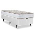 Cama Box Baú Solteiro Herval Joy, Espuma Alto Suporte, 74x88x188 cm