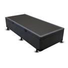 Cama Box Baú Solteiro Linhão Preto Com Pistão A Gás, Imperium do Sono