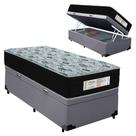 Cama Box Baú Solteiro Sintético + Colchão Molas Ensacadas SerenePrime Sonnolux 88cm - Suporta Até 110 Kg Por Pessoa Cama Box Baú Solteiro Sintético + Colchão Molas Ensacadas SerenePrime Sonnolux 88cm - Suporta Até 110 Kg Por Pessoa