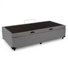 Cama Box Bau Solteiro Sintetico Premium Santo Box 47x88x188 Cama Box Bau Solteiro Sintetico Premium Santo Box 47x88x188