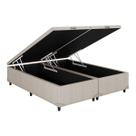 Cama Box Baú Universal CRC Linhão Palha King 186x198