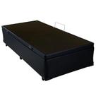 Cama Box Baú Viúva Mega material sintético Black - 120x203 Cama Box Baú Viúva Mega material sintético Black - 120x203