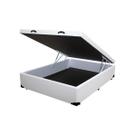 Cama Box Baú Viúva Ortobello Móveis Sintético Branco 41x128x188 Cama Box Baú Viúva Ortobello Móveis Sintético Branco 41x128x188