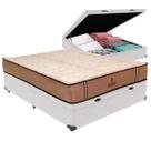 Cama Box Baú Viúvo e Colchão Madrid Molas V-tech Cama Box Baú Viúvo e Colchão Madrid Molas V-tech