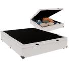 Cama Box Baú Viúvo Especial 120x188 Branco Outlet dos Sonhos 48x120x188