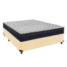 Cama Box Begetiza + Colchão Casal Airtech 150 Ortobom