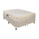 Cama Box Bipartido Casal + Colchão Portobel De Mola Arezzo Gold Light