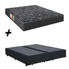 Cama Box Bipartido Casal + Colchão Portobel Verona D28 57x138x188