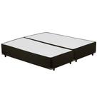Cama Box Bipartido QUEEN SIZE Corano Preto Universal - 158x198