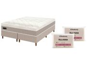 Cama Box (Box + Colchão) Queen Umaflex Bipartida