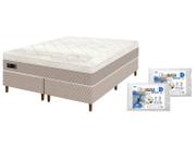 Cama Box (Box + Colchão) Queen Umaflex Bipartido