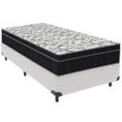 Cama Box Branco e Colchão Airtech 150 Espuma D45 Solteiro Ortobom Cama Box Branco e Colchão Airtech 150 Espuma D45 Solteiro Ortobom