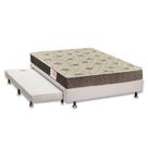 Cama Box c/Auxiliar Casal: Colchão Espuma Orthoflex D33 Comfortpedic Line + Base CRC Courano White(138x188) Cama Box c/Auxiliar Casal: Colchão Espuma Orthoflex D33 Comfortpedic Line + Base CRC Courano White(138x188)