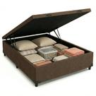 Cama Box c/Bau Casal 1.38 Linhao Marrom