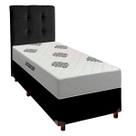 Cama Box + Cabeceira + Colchão Solteiro D28 Confort Premium Inovaflex Cama Box + Cabeceira + Colchão Solteiro D28 Confort Premium Inovaflex