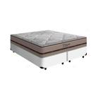 Cama Box + Cabeceira Painel e Colchão de Molas Ensacadas Anjos Classic Queen 158cm