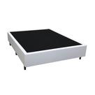 Cama Box Casal 138 Branco Sintetico - Santo Box