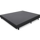 Cama Box Casal Anti Refluxo Preto Inclinada 138x188cm BF Colchões