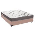 Cama Box Casal Bege + Colchão Light D33 Ortobom Cama Box Casal Bege + Colchão Light D33 Ortobom